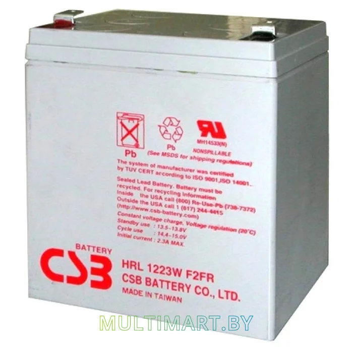 Аккумулятор для ИБП CSB Battery HRL1223W F2FR (12В/5 А·ч)